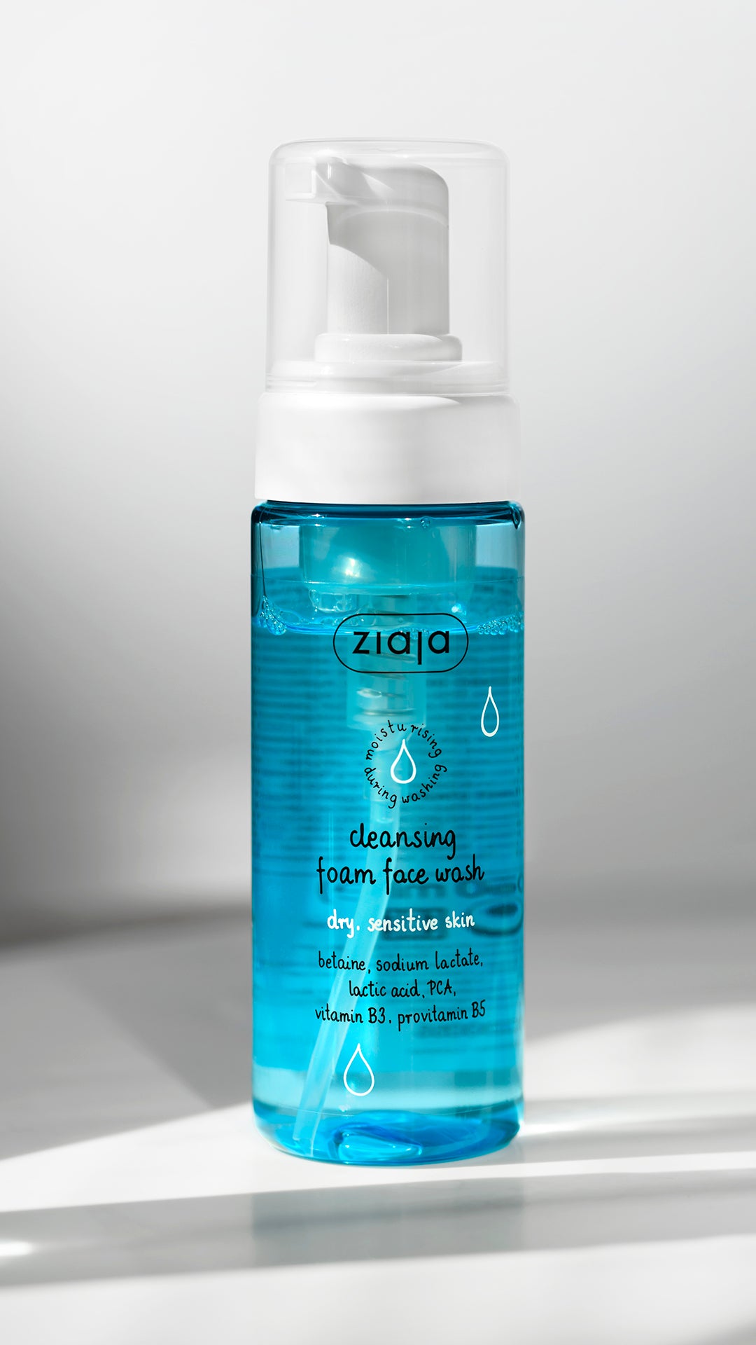 Ziaja Cleansing Foam Wash for Dry and Sensitive Skin 150ml