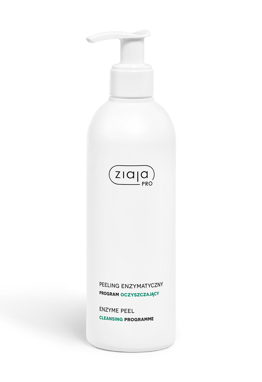 Ziaja Pro enzyme peel – Cleansing Programme on a white background