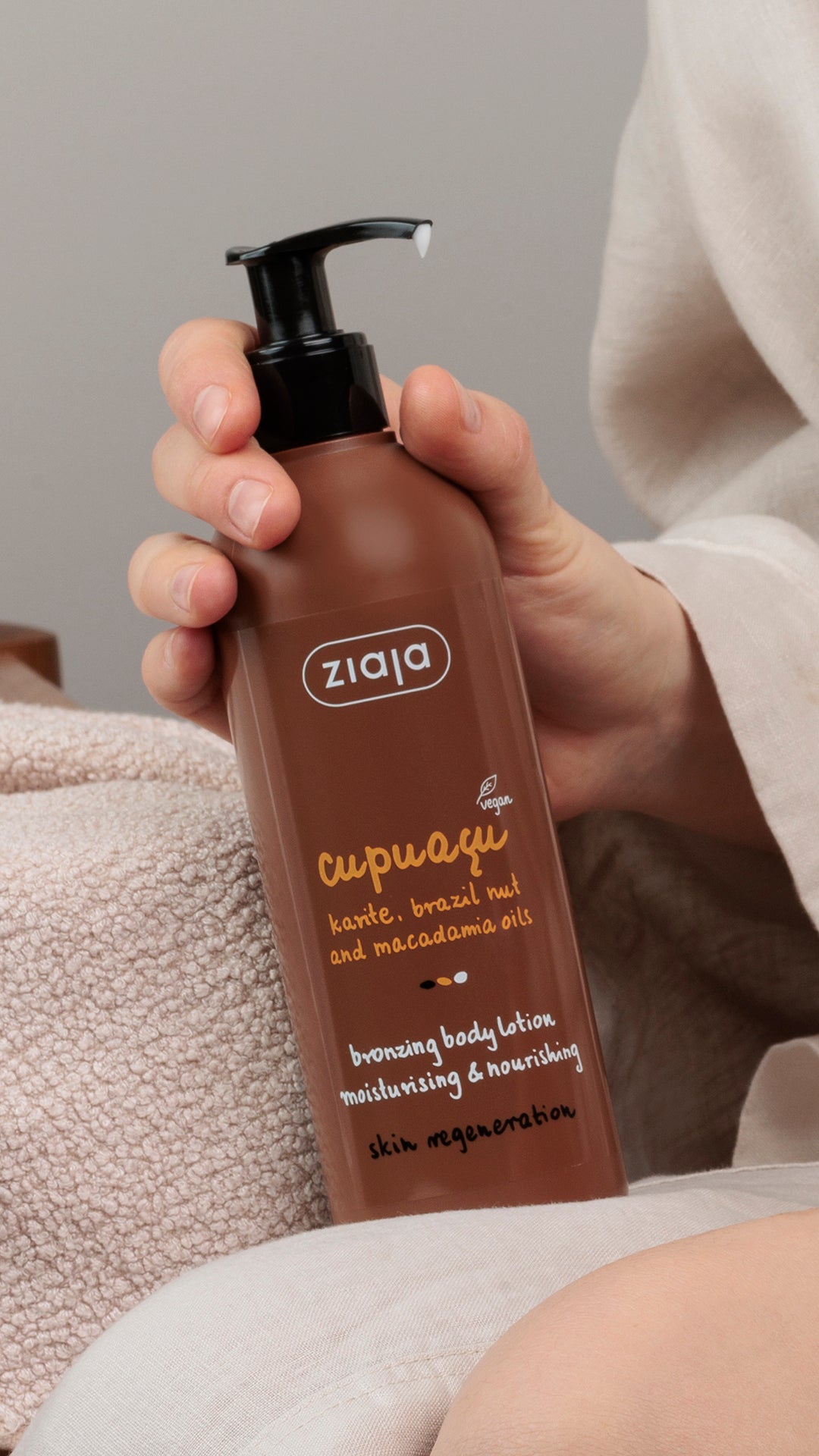 Ziaja Cupuacu Bronzing Body Lotion 300Ml