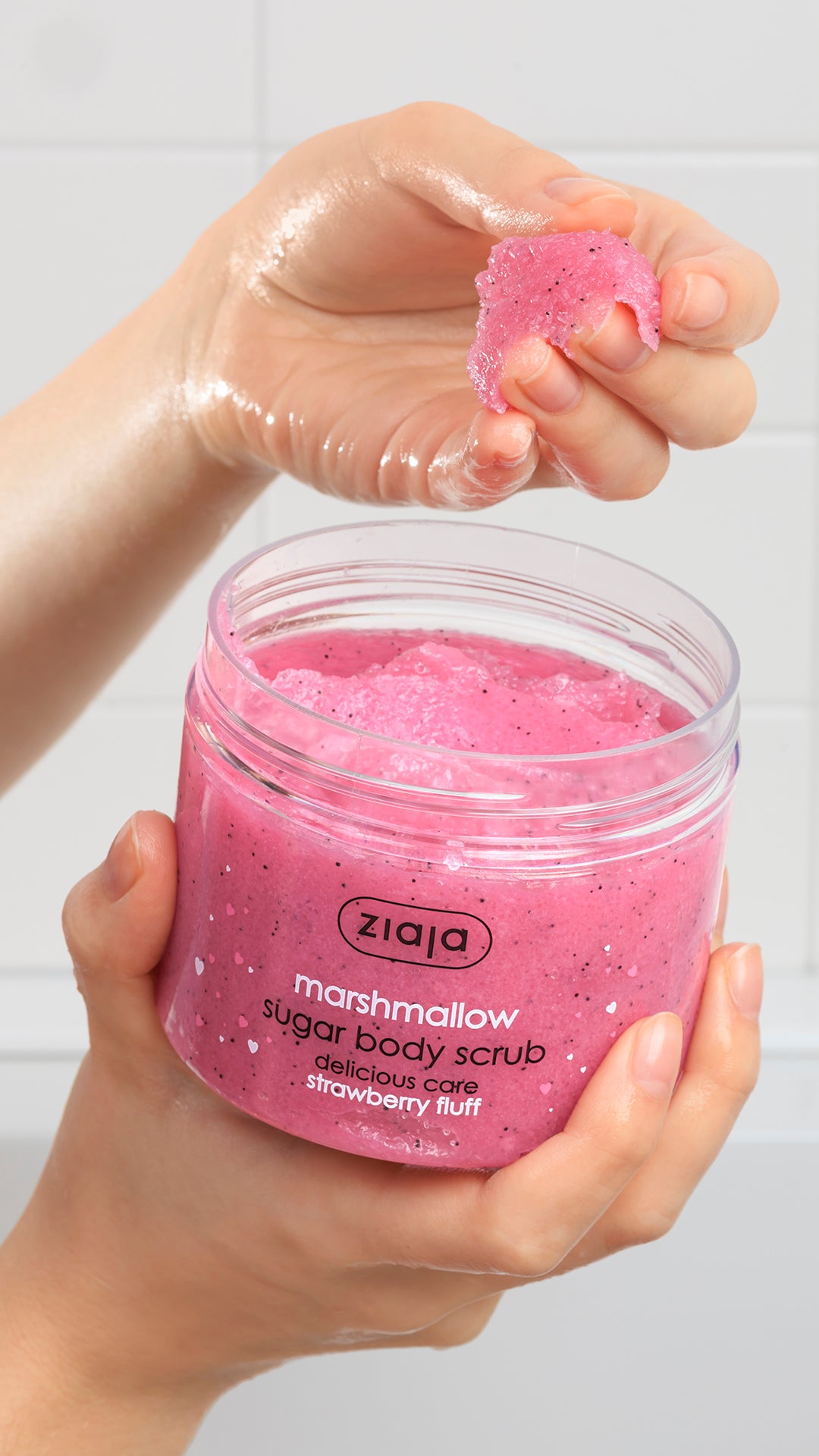 Ziaja Marshmallow Sugar Body Scrub 300ML