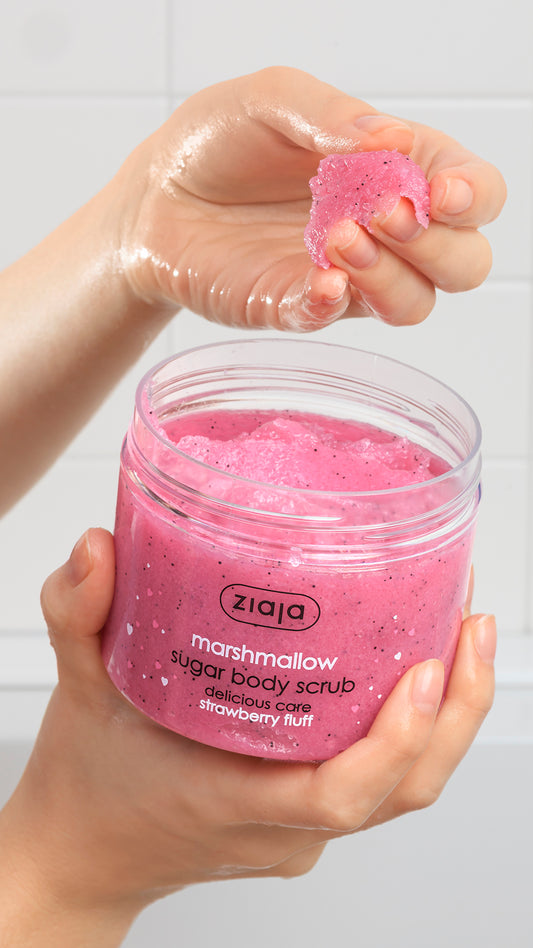 Ziaja Marshmallow Sugar Body Scrub 300ML