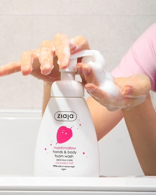 Ziaja Marshmallow Hands & Body Foam Wash 250ML