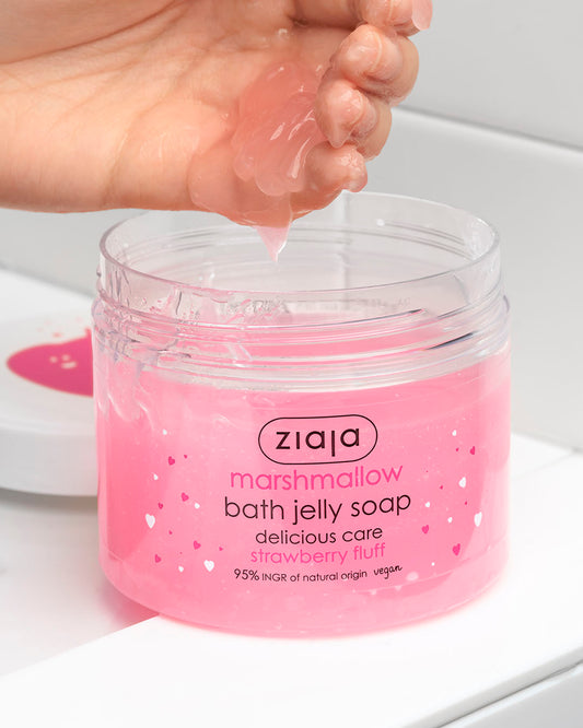 Ziaja Marshmallow Bath Jelly Soap 260ML