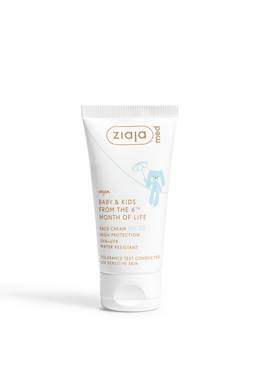 Ziaja Med Baby & Kids Face Cream Spf 50 50 Ml