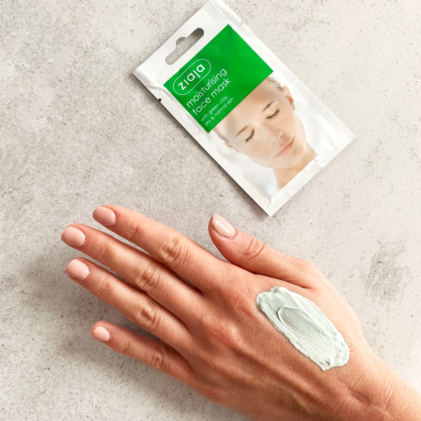 Ziaja Moisturising Face Mask With Green Clay/Sachet 7ml – Ziajaonline