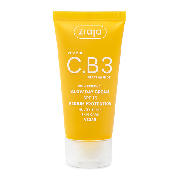Ziaja Vitamin C.B3 Niacinamide Glow Day Cream Spf 15 50 ml