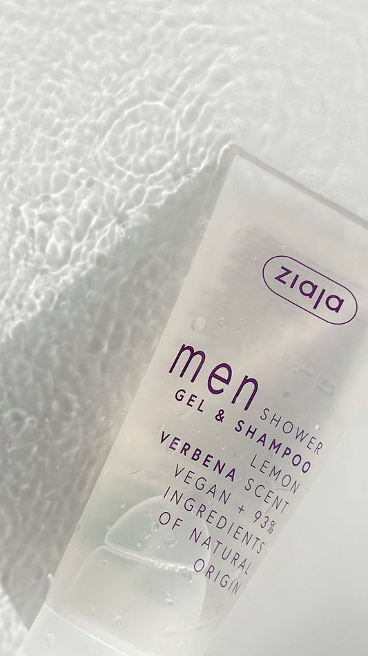 Ziaja Men Shower Gel And Shampoo Lemon Verbena 200ml