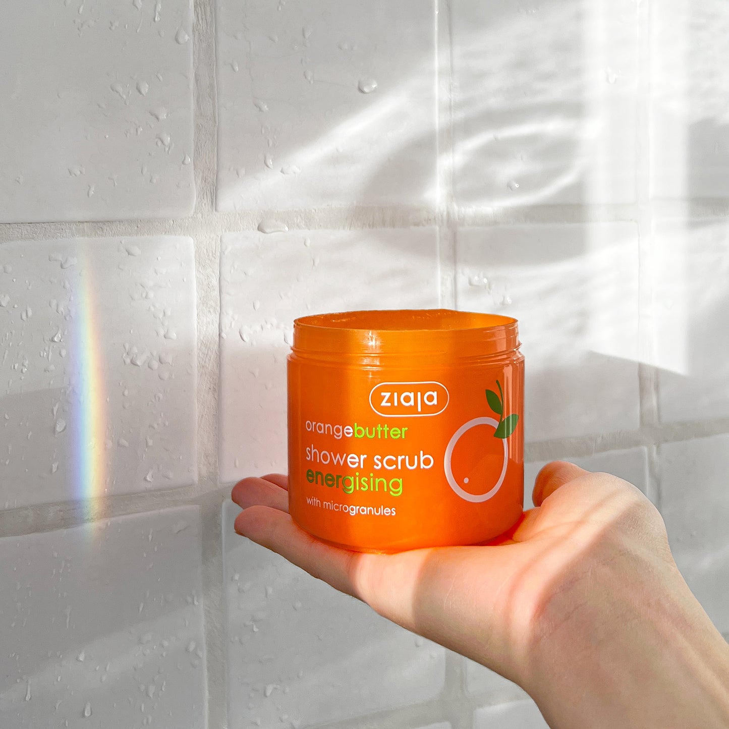 Ziaja Orange Butter Energising Shower Scrub with Microgranules 200Ml