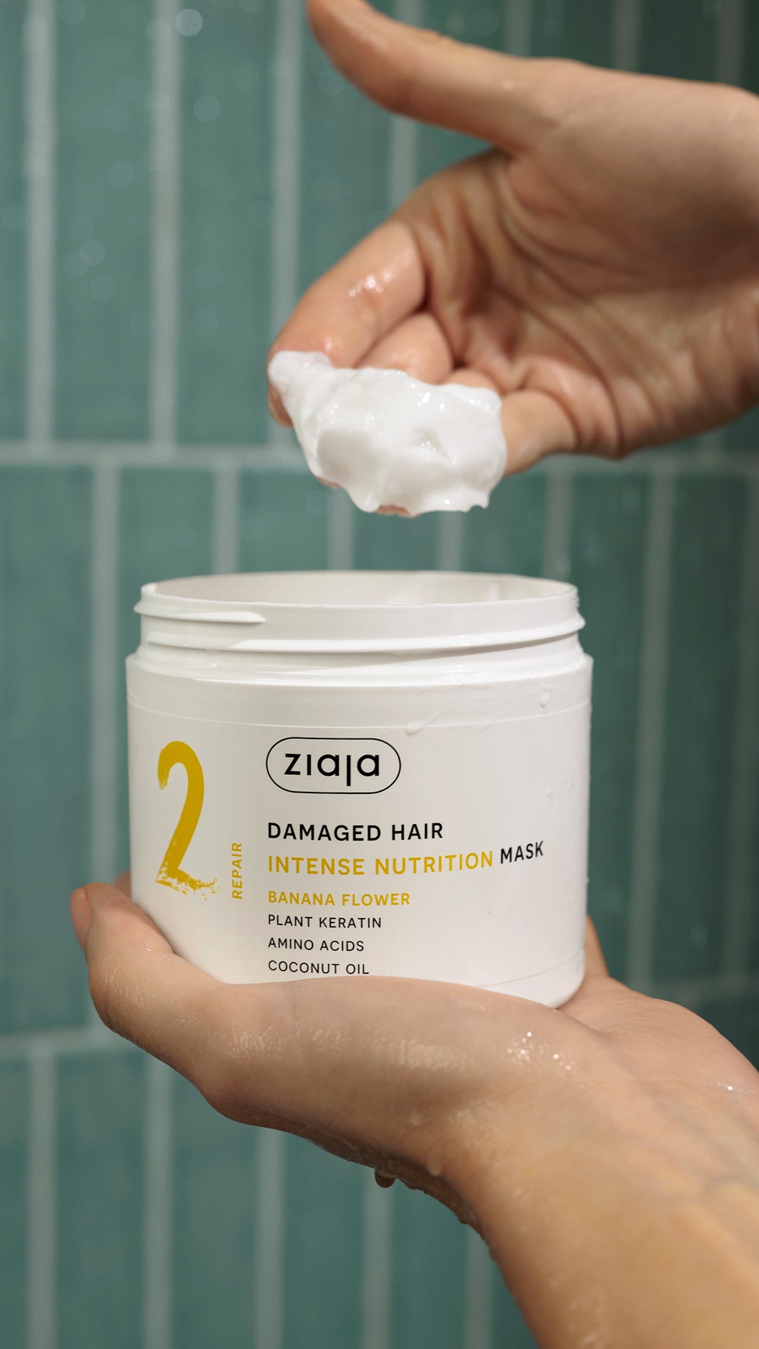 Ziaja Banana Flower Nourishing Hair Mask 350ml