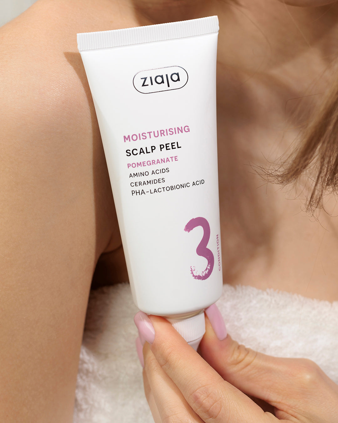 Ziaja Pomegranate Fruit Moisturising Scalp Peel 100ml