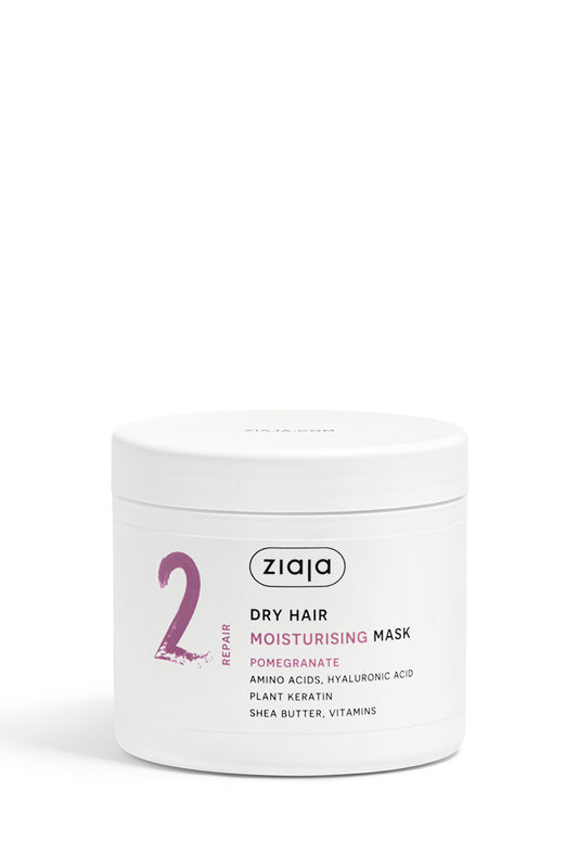 Ziaja Pomegranate Fruit Moisturising Hair Mask 350ml