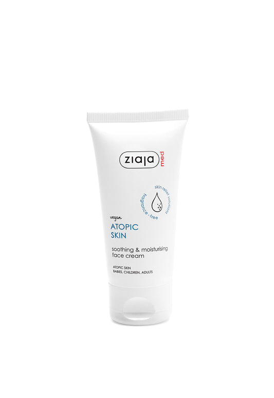 Ziaja Med Atopic Skin Face Cream Soothing Moisturising 50ml