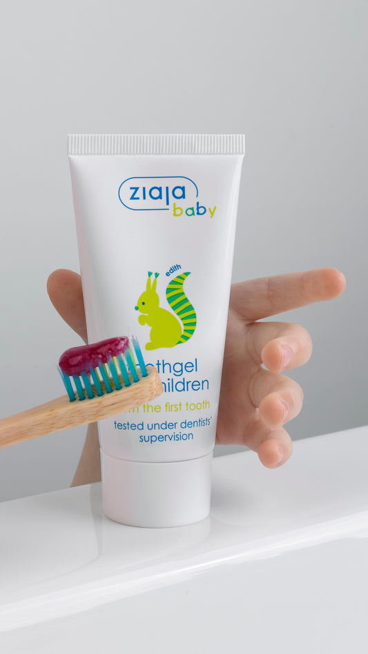 Ziaja Baby Toothgel For Children Fluoride Free 50ml