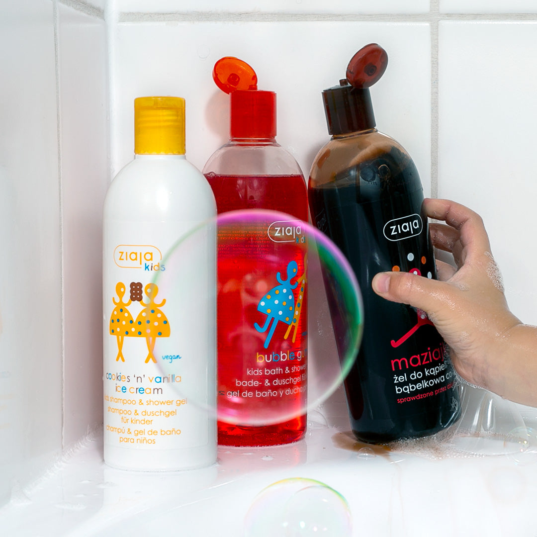 Ziaja Kids Shampoo & Shower Gel Cookies And Vanilla Ice Cream 400Ml