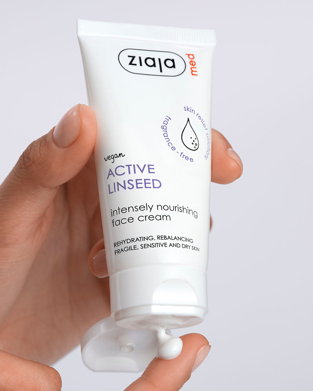 フェイスクリーム yc627 Ziaja Med Active Linseed Intensely Nourishing Face Cream 50 Ml
