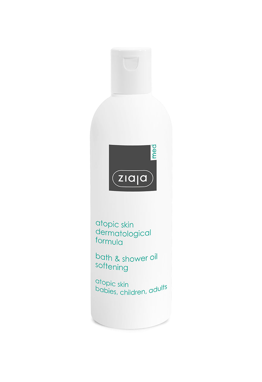 Ziaja Med Atopic Skin Bath And Shower Oil Nourishing 270Ml – Ziajaonline