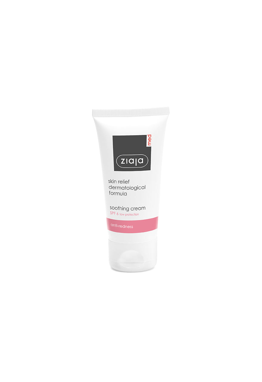 Tube of Ziaja Med Anti-Redness Soothing Cream