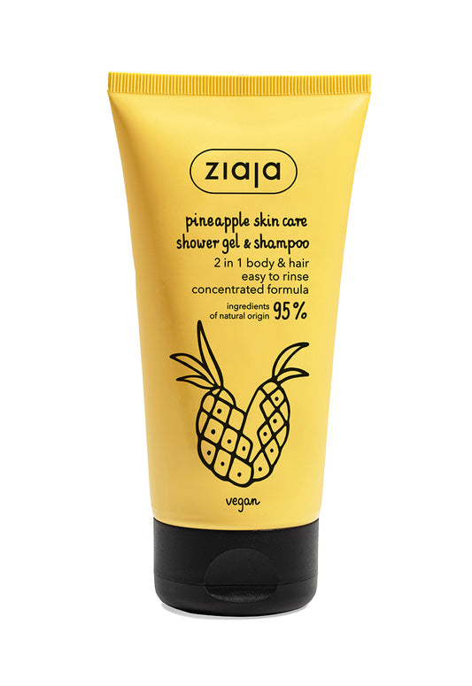 Ziaja Pineapple Shower Gel & Shampoo 2 In 1 160ml