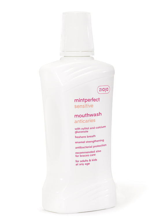 Ziaja Mintperfect Sensitive Anticaries Mouthwash 500Ml