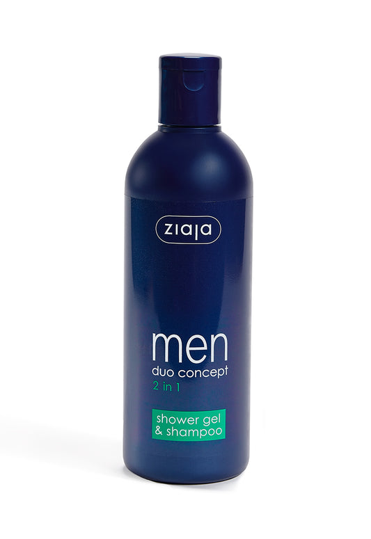 Ziaja Men 2 In 1 Shower Gel & Shampoo 300Ml