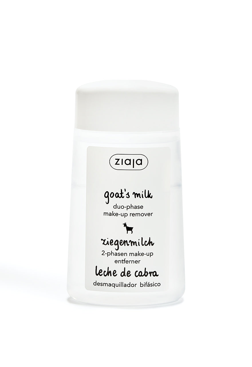 Ziaja Goats Milk Duo Phase Make-Up Remover Eyes And Lips 120Ml
