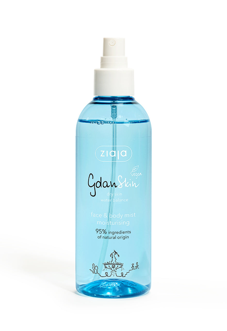 Ziaja Gdanskin Moisturising Face & Body Mist 200 Ml