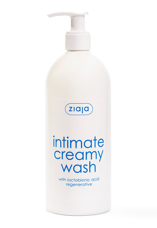 Ziaja Intimate Creamy Wash With Lactobionic Acid – Dispenser 500Ml