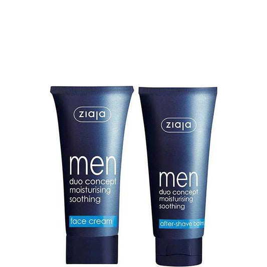 Ziaja Men Face Cream Spf 6 50Ml + After-Shave Balm 75Ml
