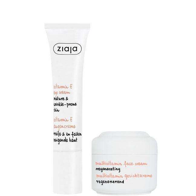 Ziaja Multi-Vitamin Moisturizing Face Cream 50Ml + Eye Cream 15Ml